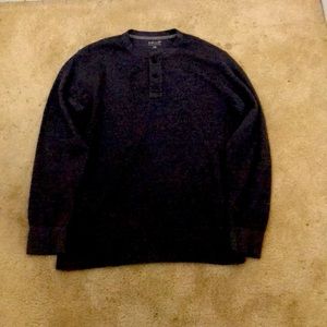 MEN LARGE GRAY IZOD SHIRT